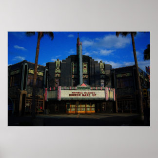 Poster Pantages Theater Universal Studios