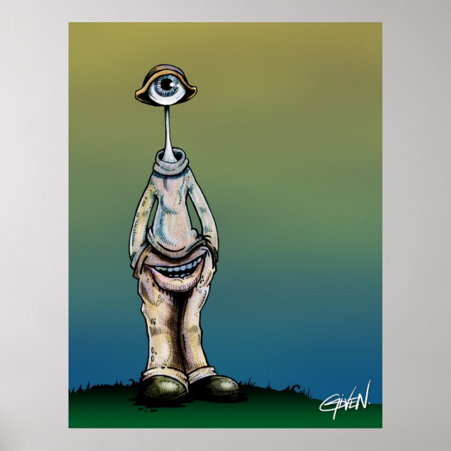 Poster Pantalon de chat (Devant)