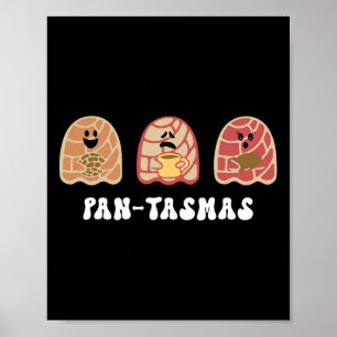 Poster Pantasmas amusant Conchas mexicain Éffrayant Fantô