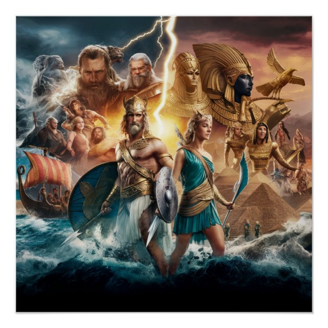 Poster Panthéon des Légendes (Devant)