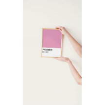 Panther Movie Rose - Pleine Largeur