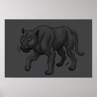Poster Panthère noire