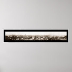 Poster Panview de Dubuque Iowa Photo 1914