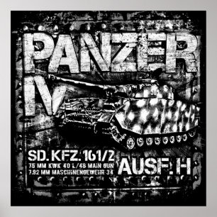 Poster Panzer IV