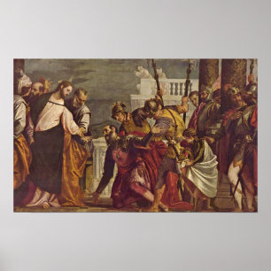 Poster Paolo Veronese - le Christ et centurion de
