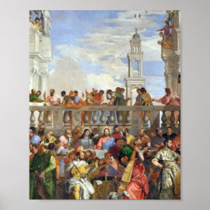 Poster Paolo Veronese - Le Mariage De Cana 1563