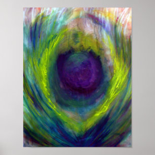 Poster Paon - copie d'art