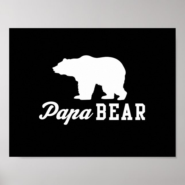 Poster Papa Bear (Devant)