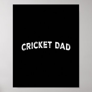 Poster Papa Cricket