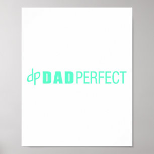 Poster Papa Fête des pères parfaite