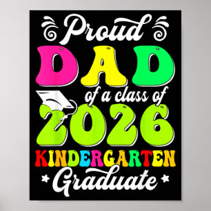 Poster Papa fier d'un diplômé de la promotion 2026 famill