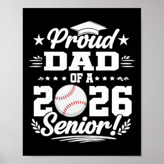 Poster Papa fier d'un diplômé senior 2026 _1 