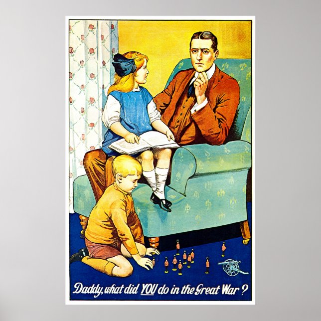 Poster Papa ? - Imprimer (Devant)