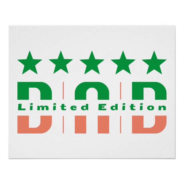 Poster Papa Limited Edition (Devant)