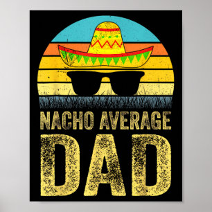 Poster Papa Mexicain Moyenne Papa Cinco De Mayo Pères Da
