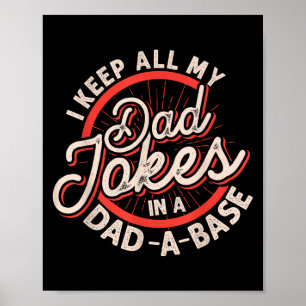 Poster Papa programmeur père ringard père geek de base de