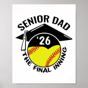 Poster Papa Senior Softll 2026 La Dernière Manche