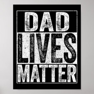 Poster Papa Vit Problème Fête des pères Papa Vie Chemise