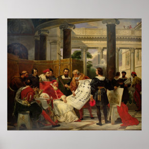 Poster Pape Jules II Bramante de commande