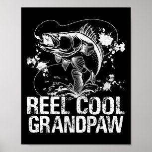 Poster Papi super cool pêche jour heureux fête des pères
