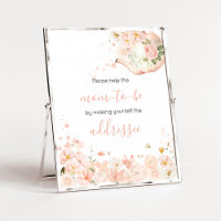 Papier à Lettre "Thé pour Deux" à Motif Floral Ros