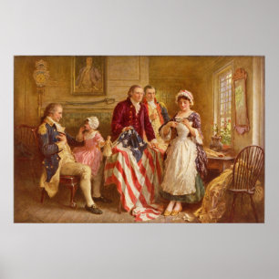 Poster Papier Betsy Ross