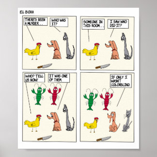 Poster Papier d'affiche de meurtre