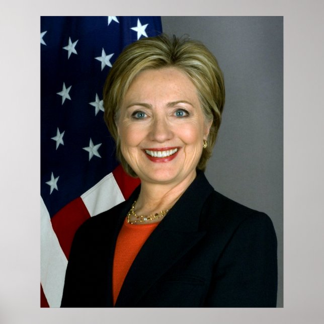 Poster Papier d'affiche de valeur Hillary Clinton (Devant)