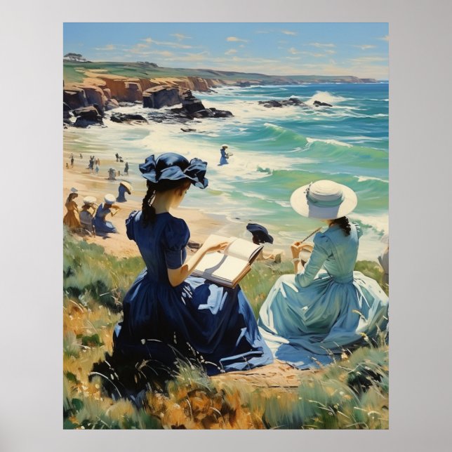 Poster Papier d'affiche Victorian Ladies (Devant)
