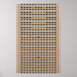 Poster Papier peint Brown