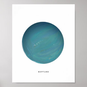 Poster Papier peint Planète Neptune