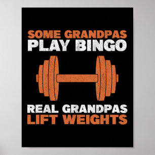 Poster Papière levage de poids salle de sport musculation
