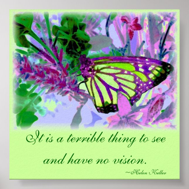 Poster Papillon (Devant)