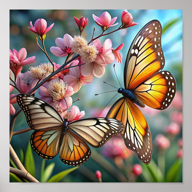Poster Papillon (Devant)