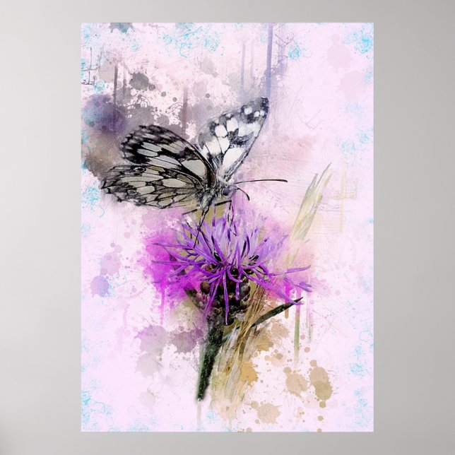 Poster Papillon (Devant)