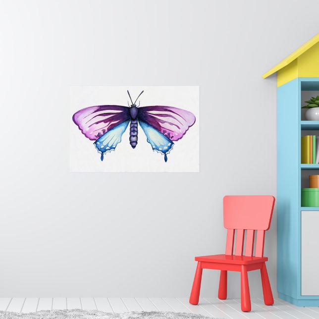 Poster papillon à queue épaisse de pin de Californie (Pépinière 1)