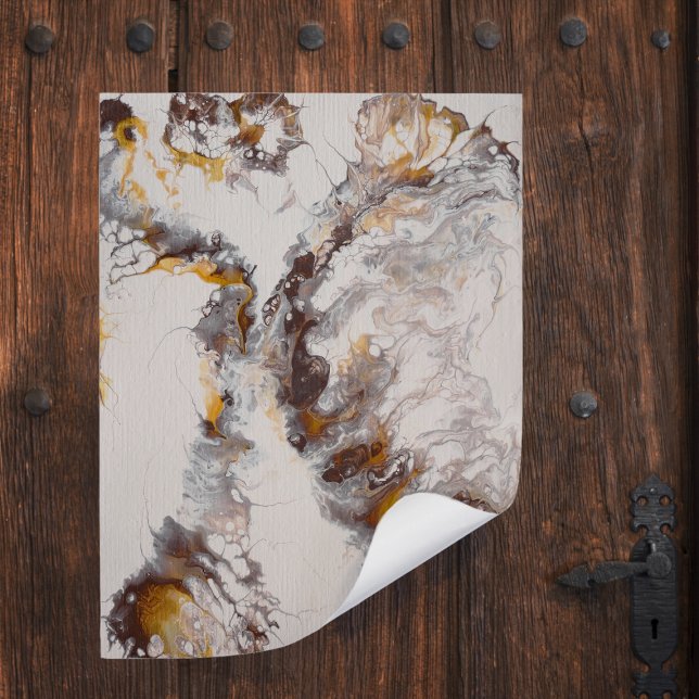 Poster Papillon - acryl abstrait (Créateur téléchargé)