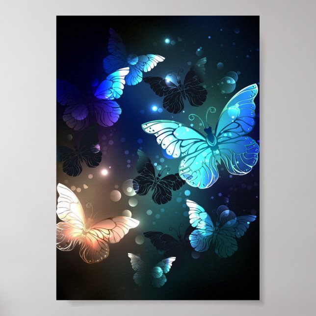Poster Papillon de nuit (Devant)