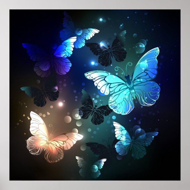 Poster Papillon de nuit (Devant)