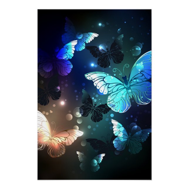 Poster Papillon de nuit (Devant)