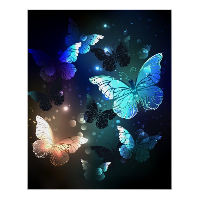 Poster Papillon de nuit (Devant)