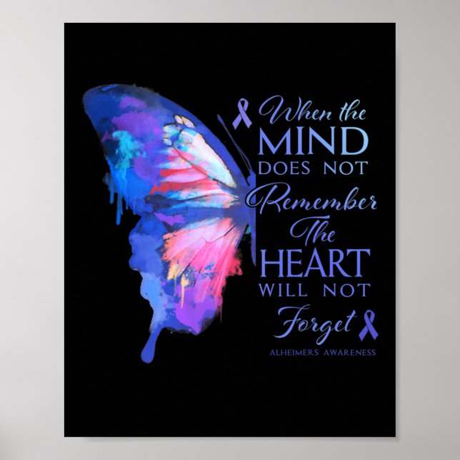Poster Papillon de sensibilisation (Devant)