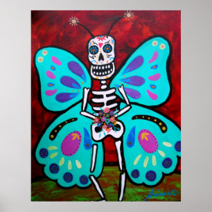 POSTER PAPILLON DE SKELLY