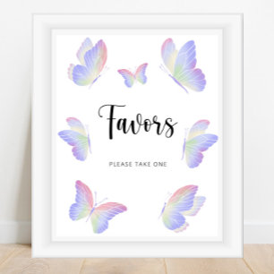 Poster Papillon est en route \  Favours