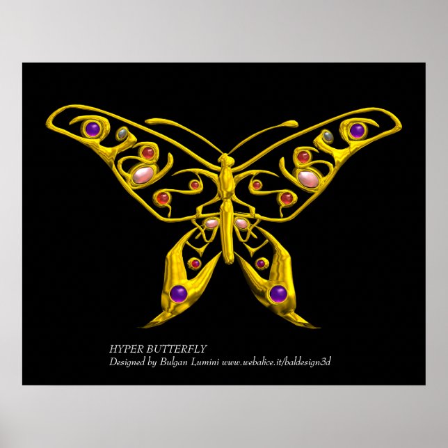 POSTER PAPILLON HYPER (Devant)