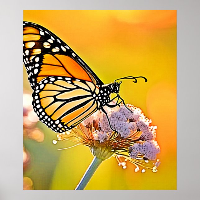 Poster Papillon Majestic Gros plan (Devant)