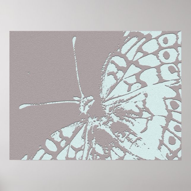 Poster Papillon serène (Devant)