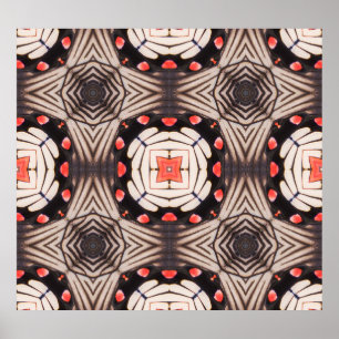 Poster Papillons : Beau Motif sans couture