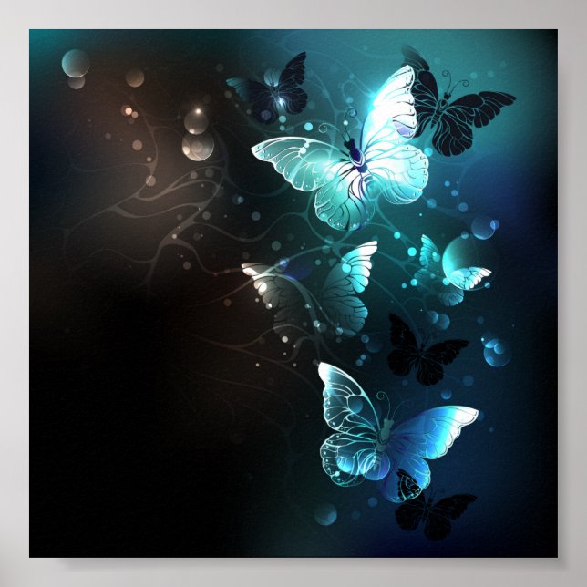 Poster Papillons de nuit (Devant)