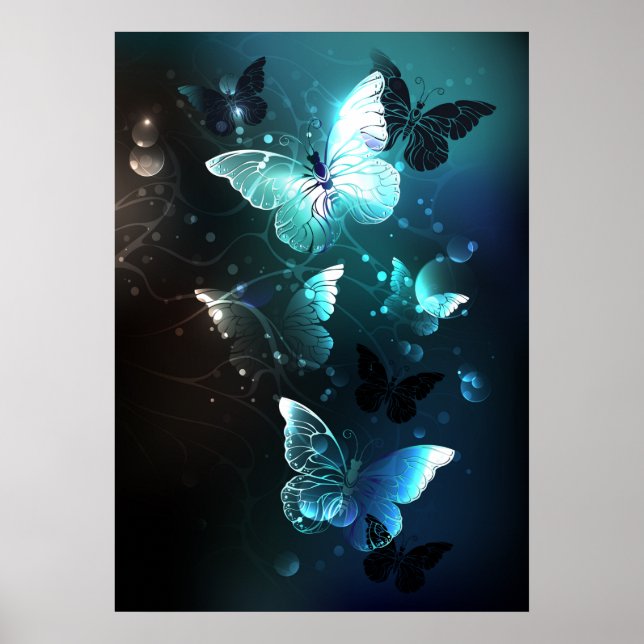 Poster Papillons de nuit (Devant)